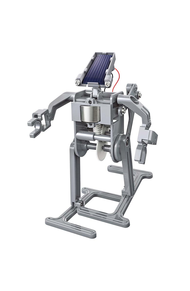 4M Green Science, Solar Robot DIY Walking Robot Building Kit, Kids 5+, Alternate, color, Multicolored