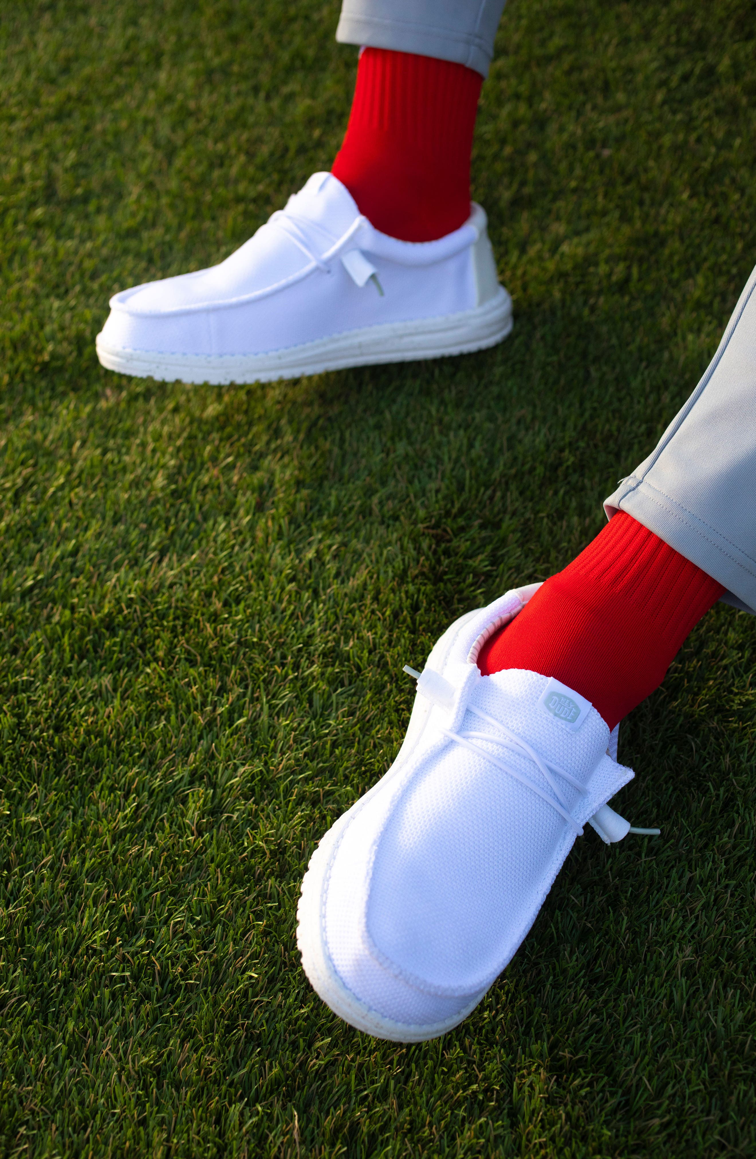 Wally Stretch Sox Slip-On, Alternate, color, WHITE