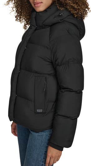 Levi’s Quilted Hooded Parka top