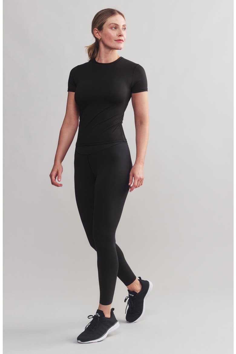 Ultimate Layer Performance T-Shirt, Alternate, color, BLACK