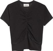 Area Girly Crystal Rib Cotton Sweater