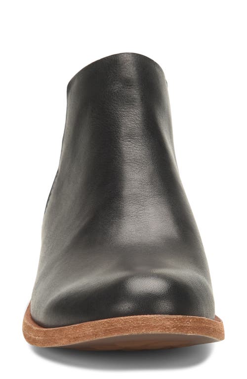 Kork-ease ® Renny Leather Bootie In Black Leather
