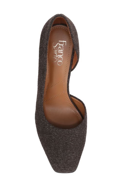 Franco Sarto Theosha Half D'orsay Pump In Brown
