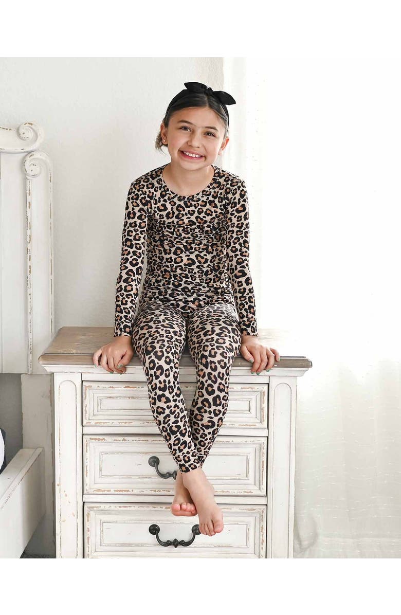 Lev Baby Kiara Lounge Pajama, Alternate, color, Brown