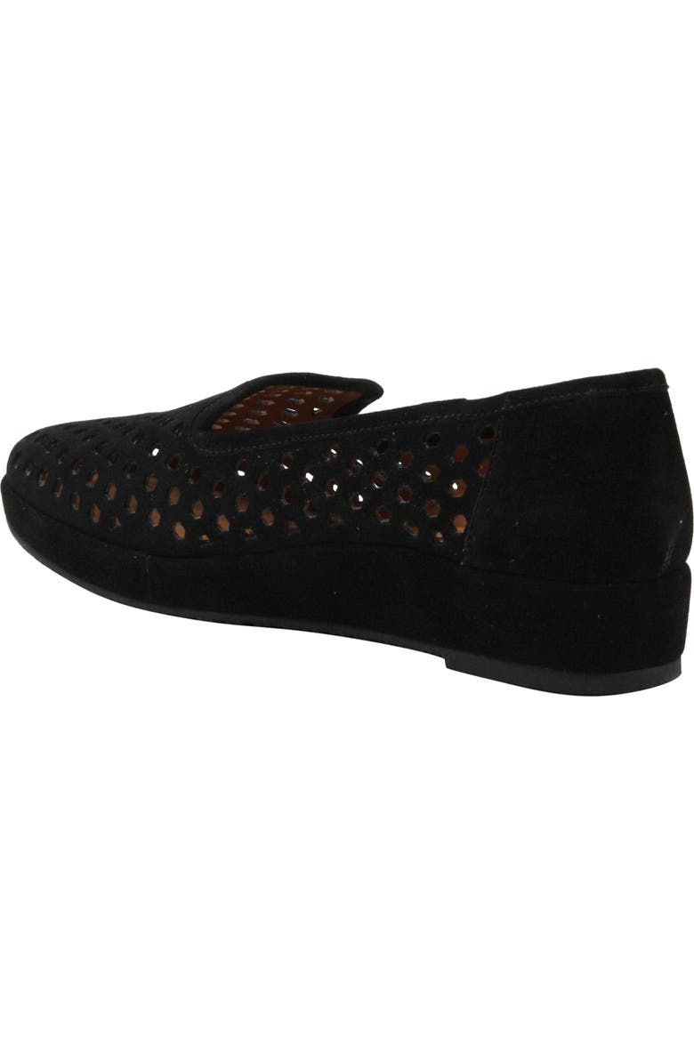 L'Amour des Pieds Clemence Perforated Wedge Loafer, Alternate, color,