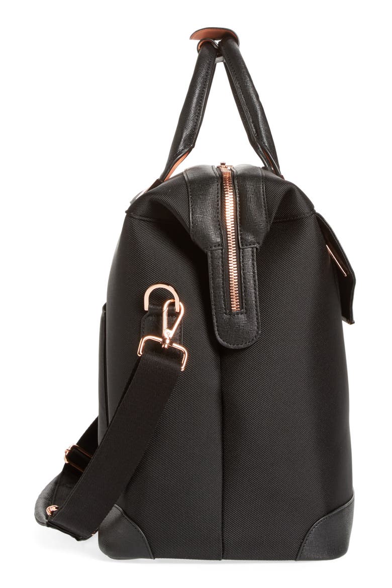 Small Albany Duffel Bag, Alternate, color, BLACK
