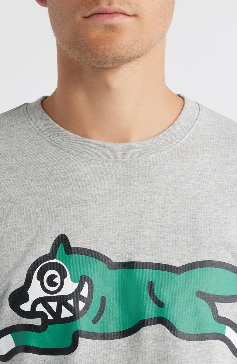 ICECREAM Running Dog Graphic T-Shirt, Alternate, color, Heather Gray