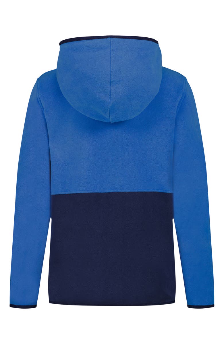 Under Armour Kids' Hundo Fleece Zip-Up Hoodie, Alternate, color, Blue Atlantis