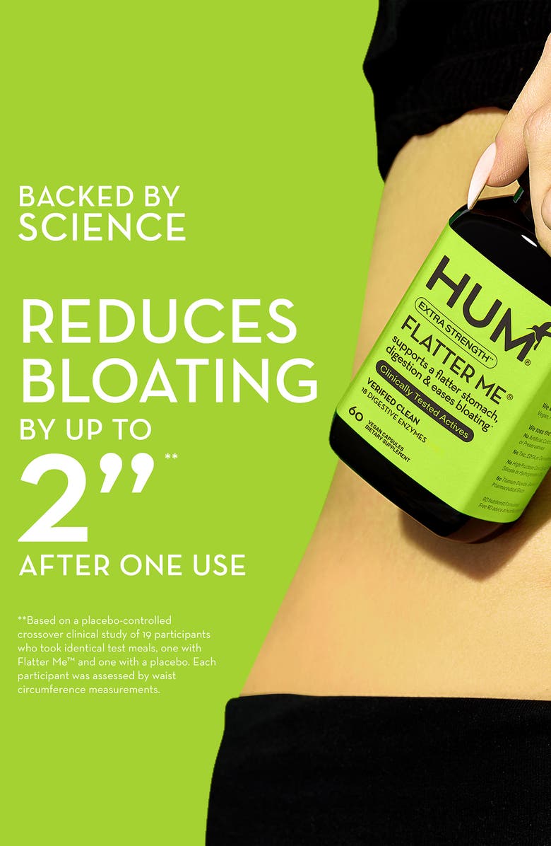 Hum Nutrition Flatter Me<sup>™</sup> Extra Strength Digestive Enzyme Supplement, Alternate, color, 