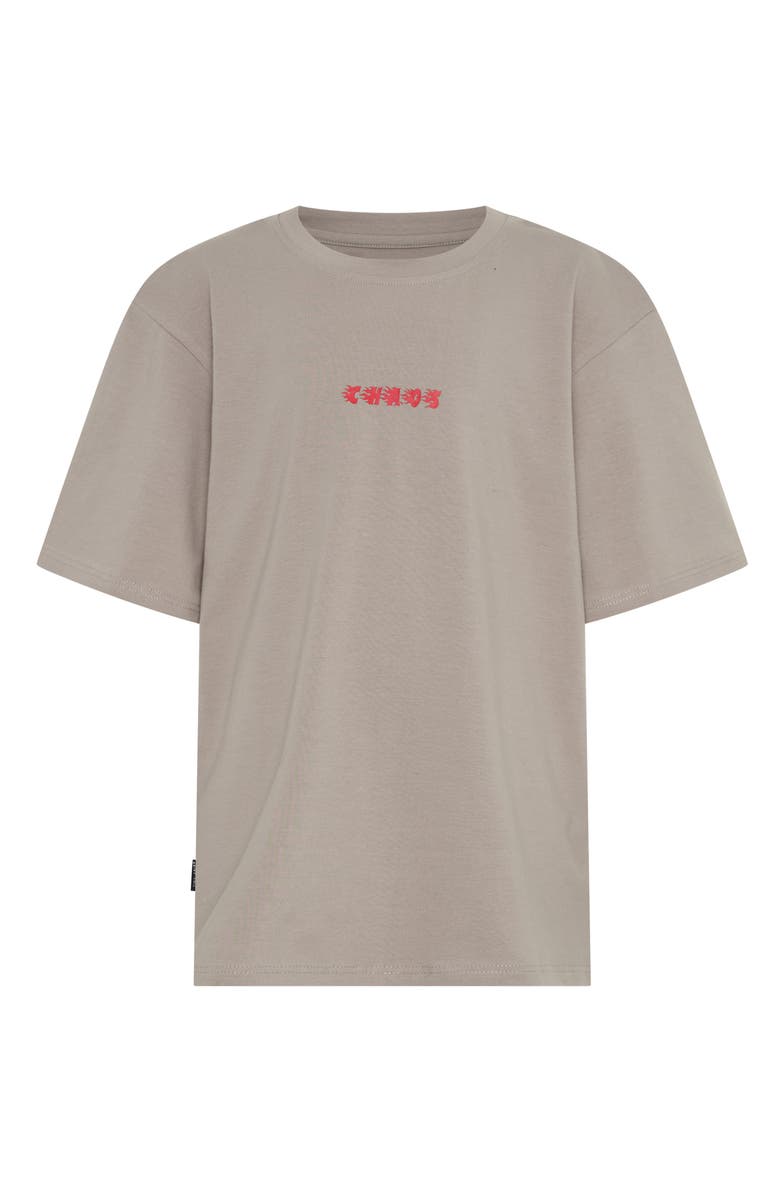 TINY TRIBE Kids' Chaos Limited Short Sleeve T-Shirt, Main, color, Clay