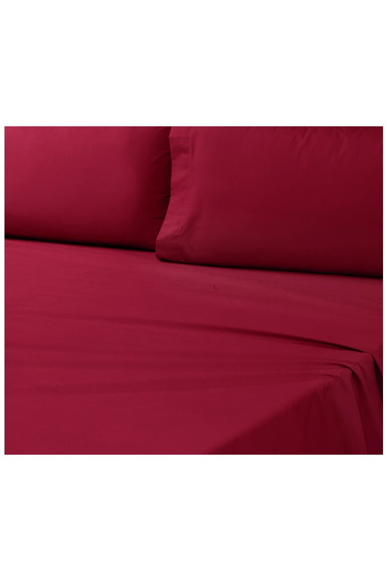 Everyday 225 Thread Count Sheet Set, Alternate, color, PAPRIKA