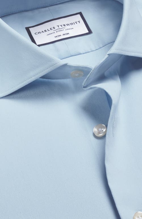 CHARLES TYRWHITT CHARLES TYRWHITT NON-IRON PERFORMANCE TWILL SHIRT