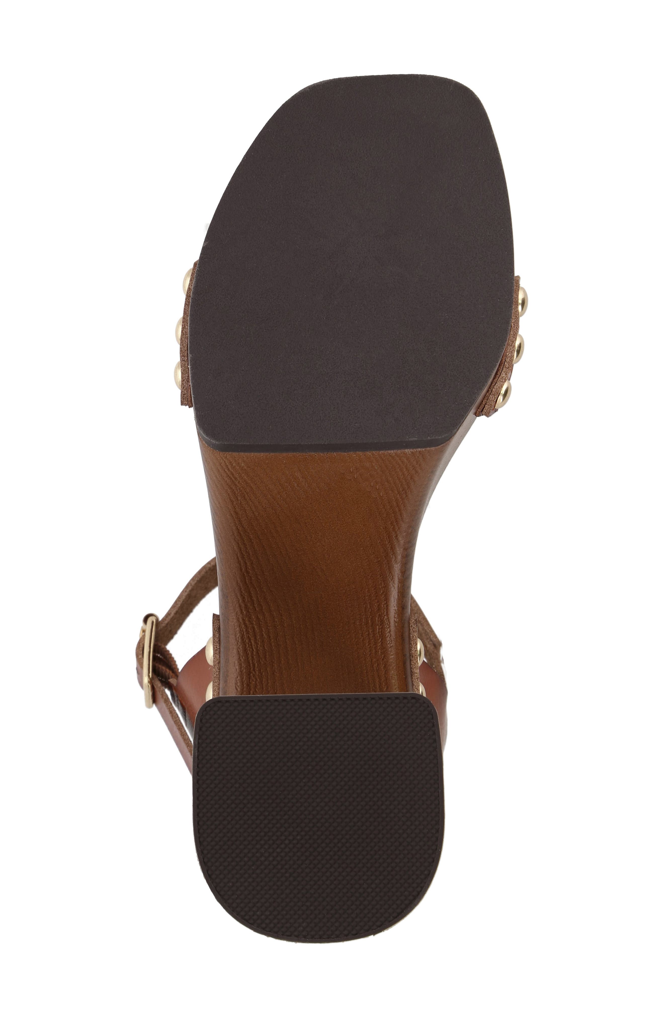 MIA Electrah Platform Sandal, Alternate, color, Cognac