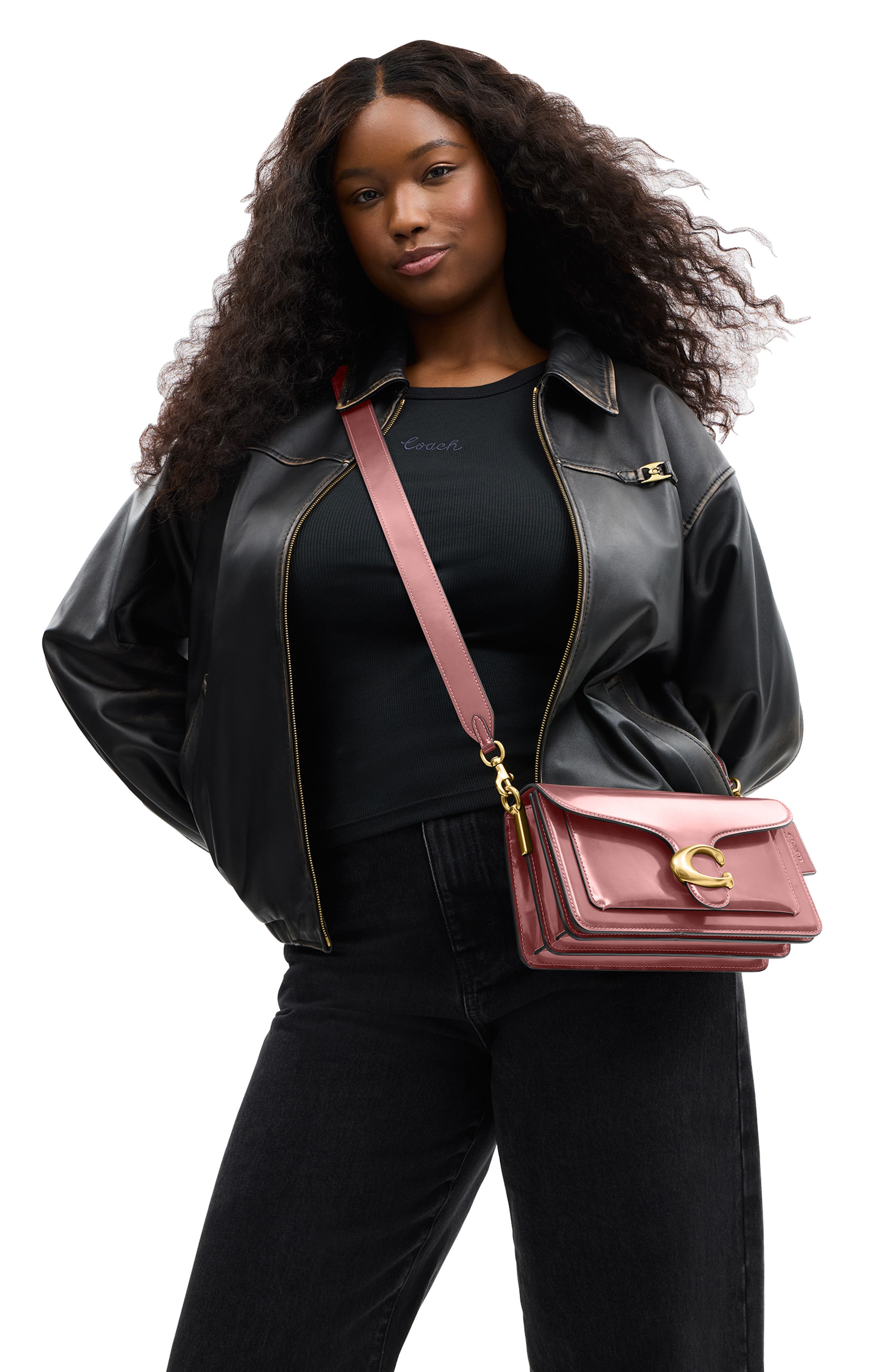 Tabby Spazzolato Leather Shoulder Bag (Women) | Nordstrom