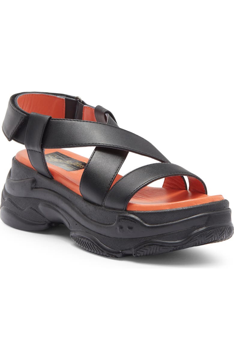 Seychelles Walk The Line Platform Sandal, Main, color,