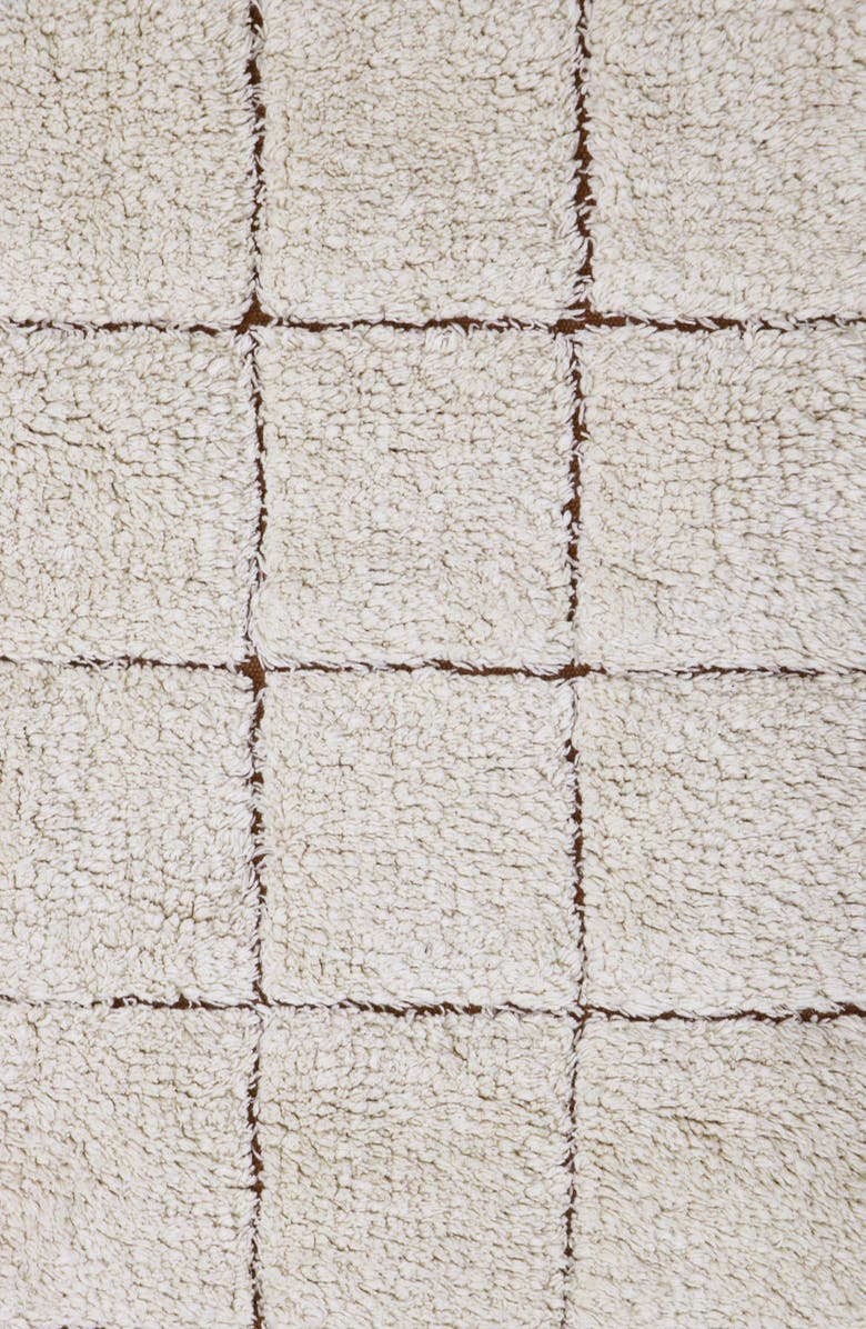 Lorena Canals Mosaic Washable Rug, Alternate, color, Natural