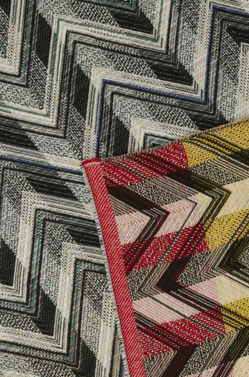 Missoni Home Brent Throw 140x190 Cm In Black