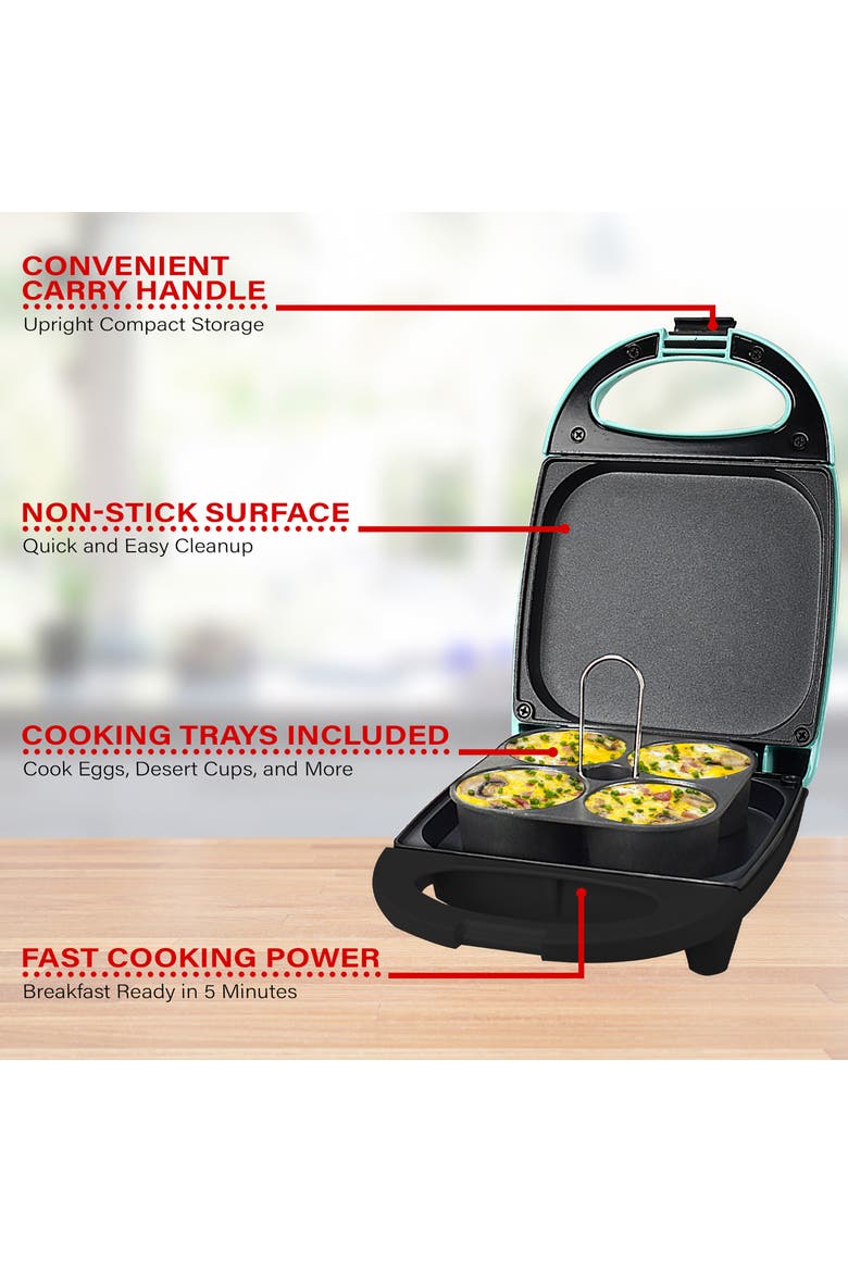 Mini Sous Vide Style Egg Bite Maker in Blue, Alternate, color, Blue