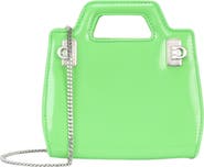 FERRAGAMO Gancio Leather Crossbody Bag