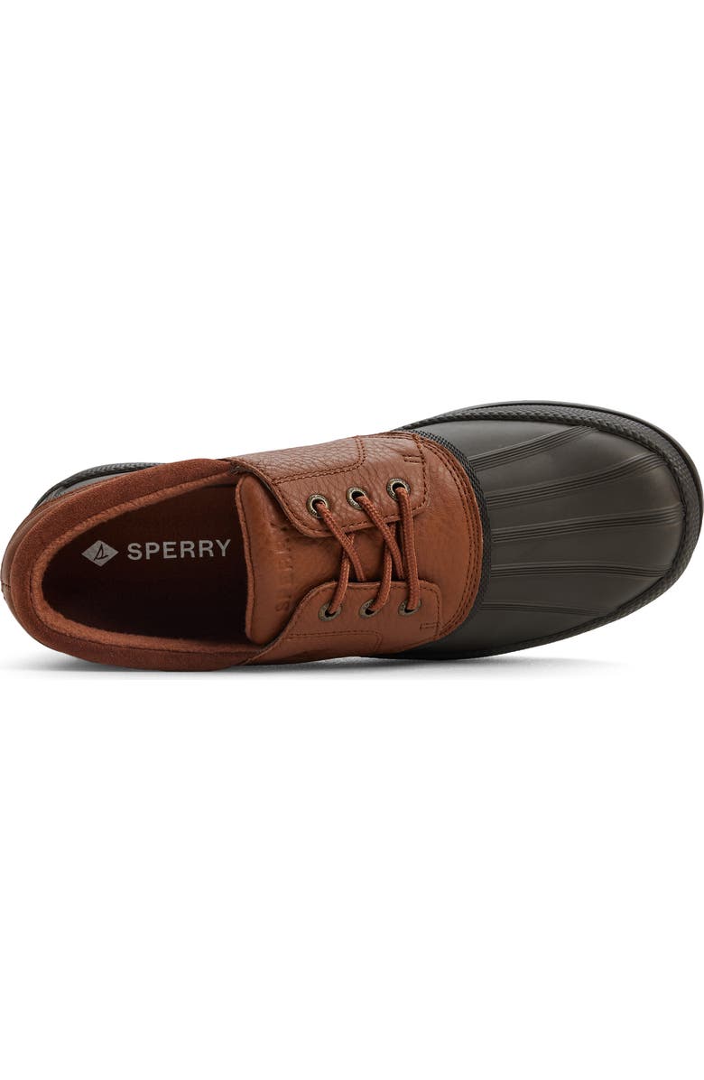 Sperry Coldbay Waterproof 3-Eye Duck Shoe, Alternate, color, Brown