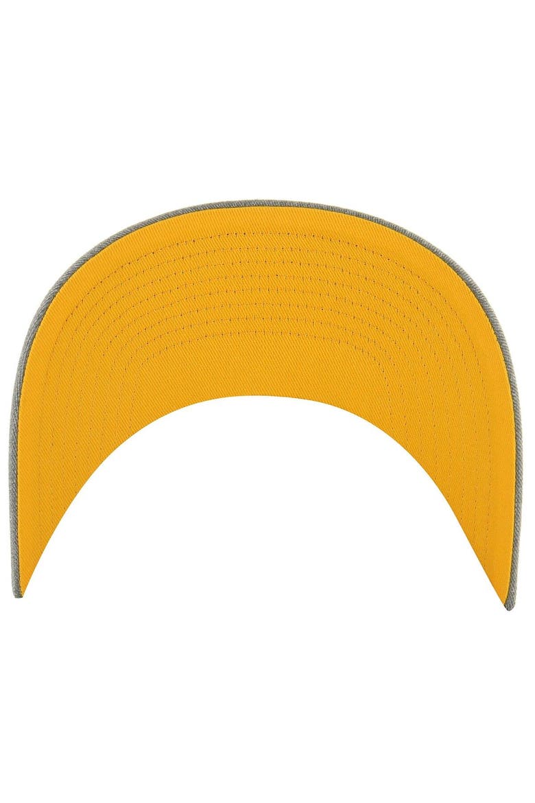 Men's '47 Charcoal Oakland Athletics Slate Trucker Snapback Hat, Alternate, color, Charcoal