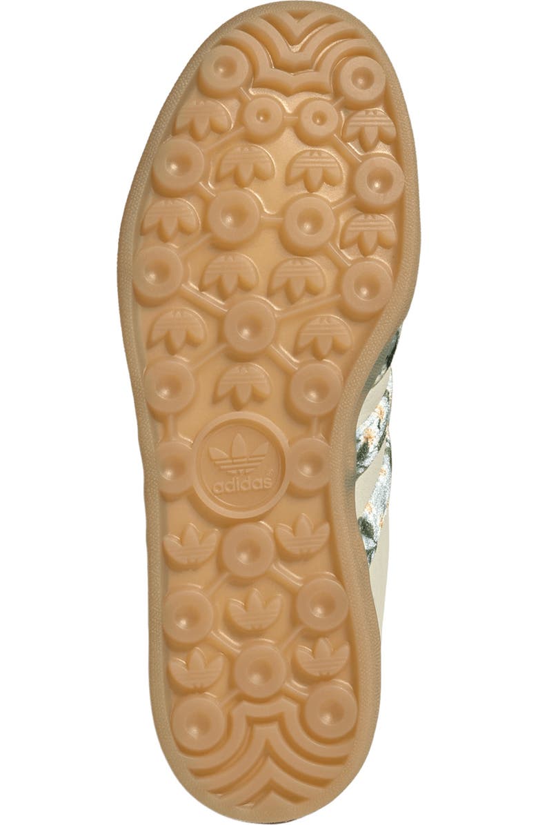 adidas x Liberty London Gazelle Indoor Sneaker, Alternate, color, Cream/ Gold/ Tactile Blue