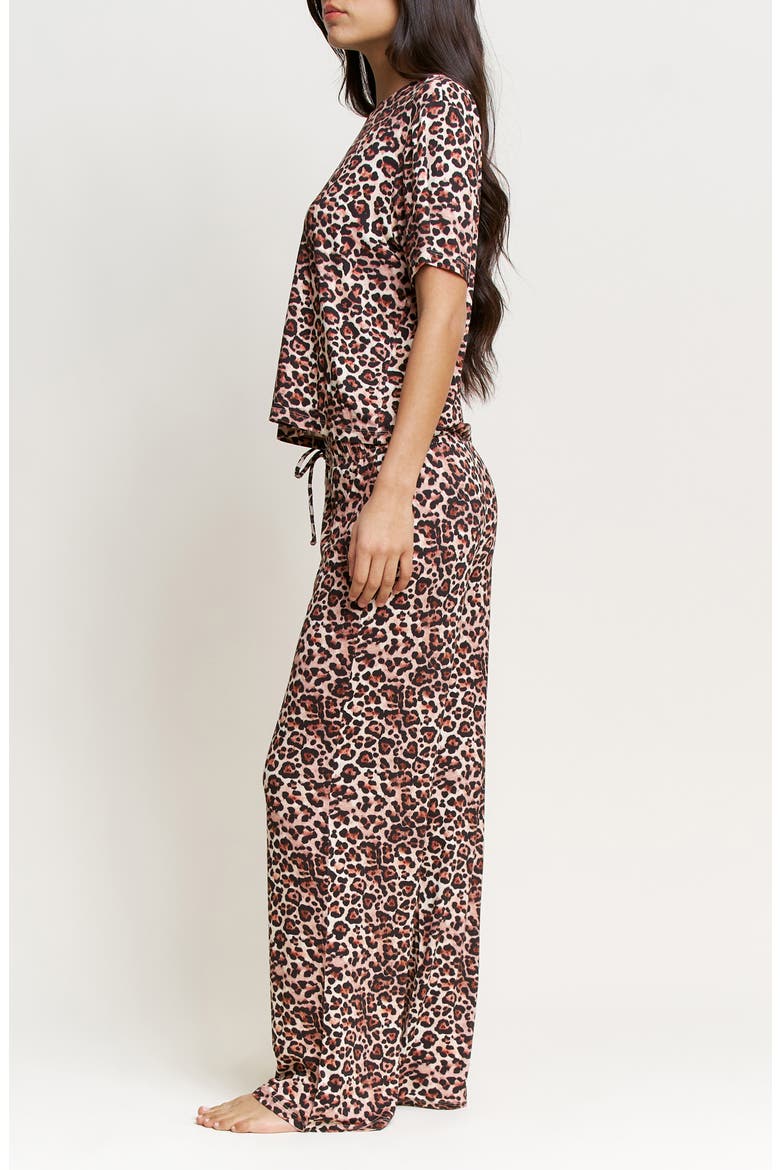 All American Pajamas, Alternate, color, CARAMEL LEOPARD