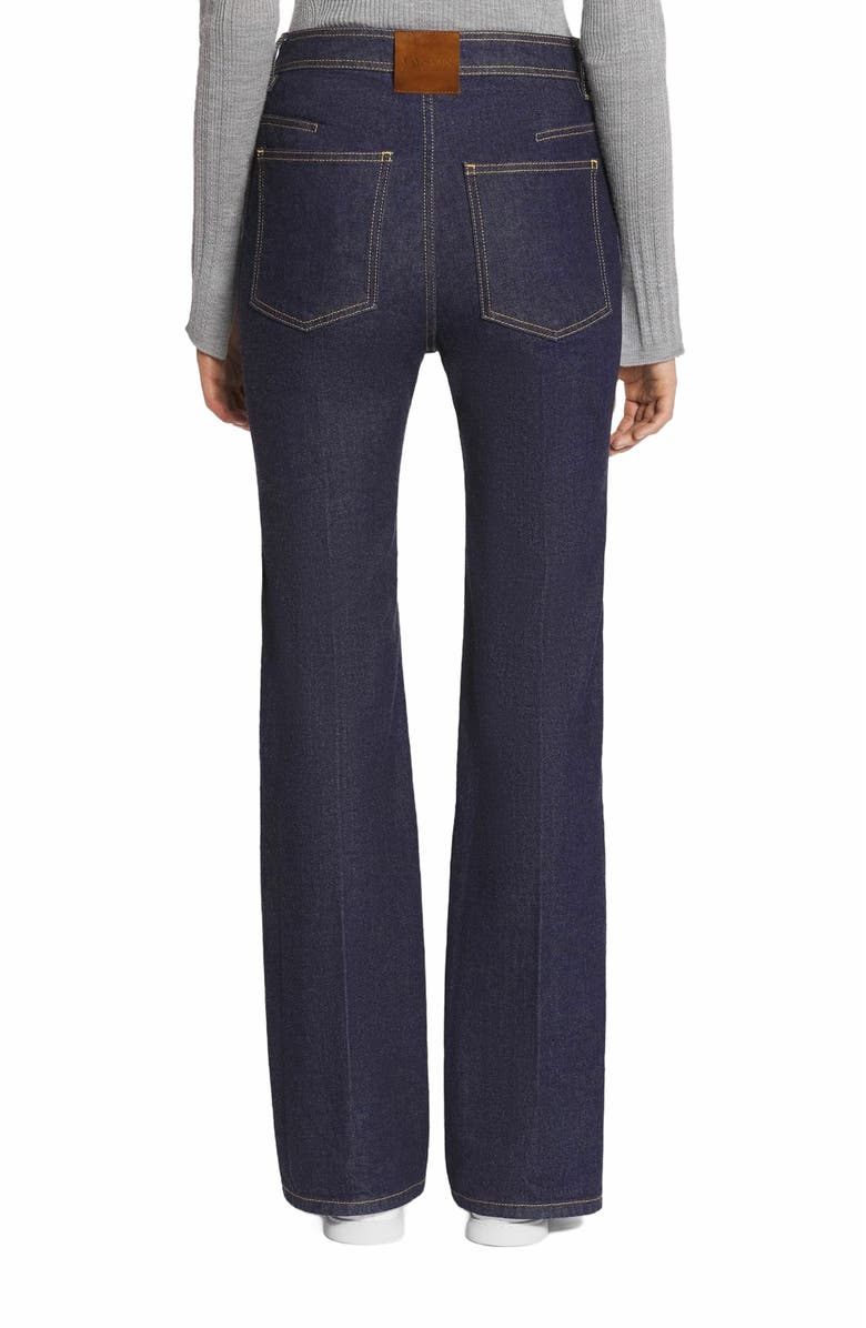 Lanvin FLARED DENIM PANTS, Alternate, color,