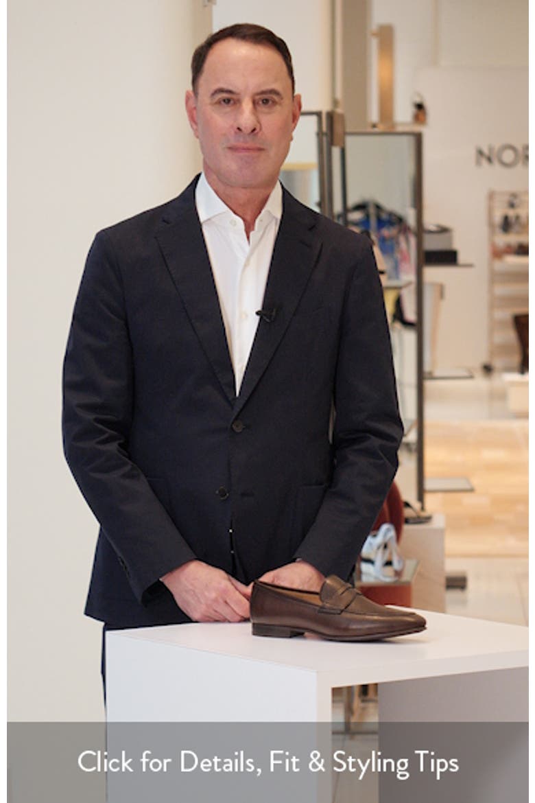 Merritt Pebbled Leather Penny Loafer video