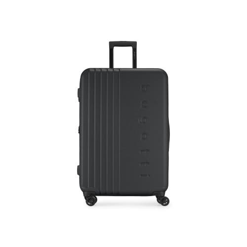 Bugatti The Classic Hardside Check-in Large Luggage With Expansion In Black