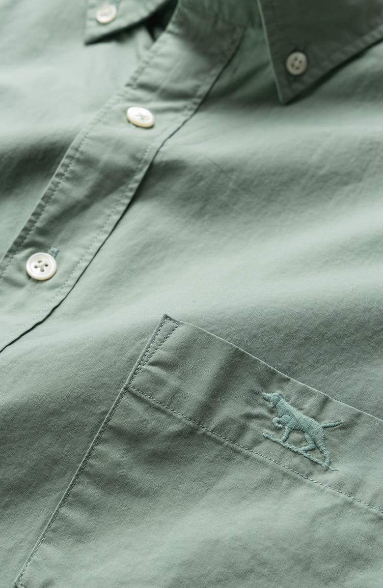Rodd & Gunn Hendrick Cotton Button-Down Shirt, Alternate, color, Thyme