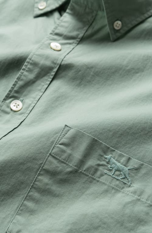 Rodd & Gunn Hendrick Slim Fit Button Down Shirt In Green