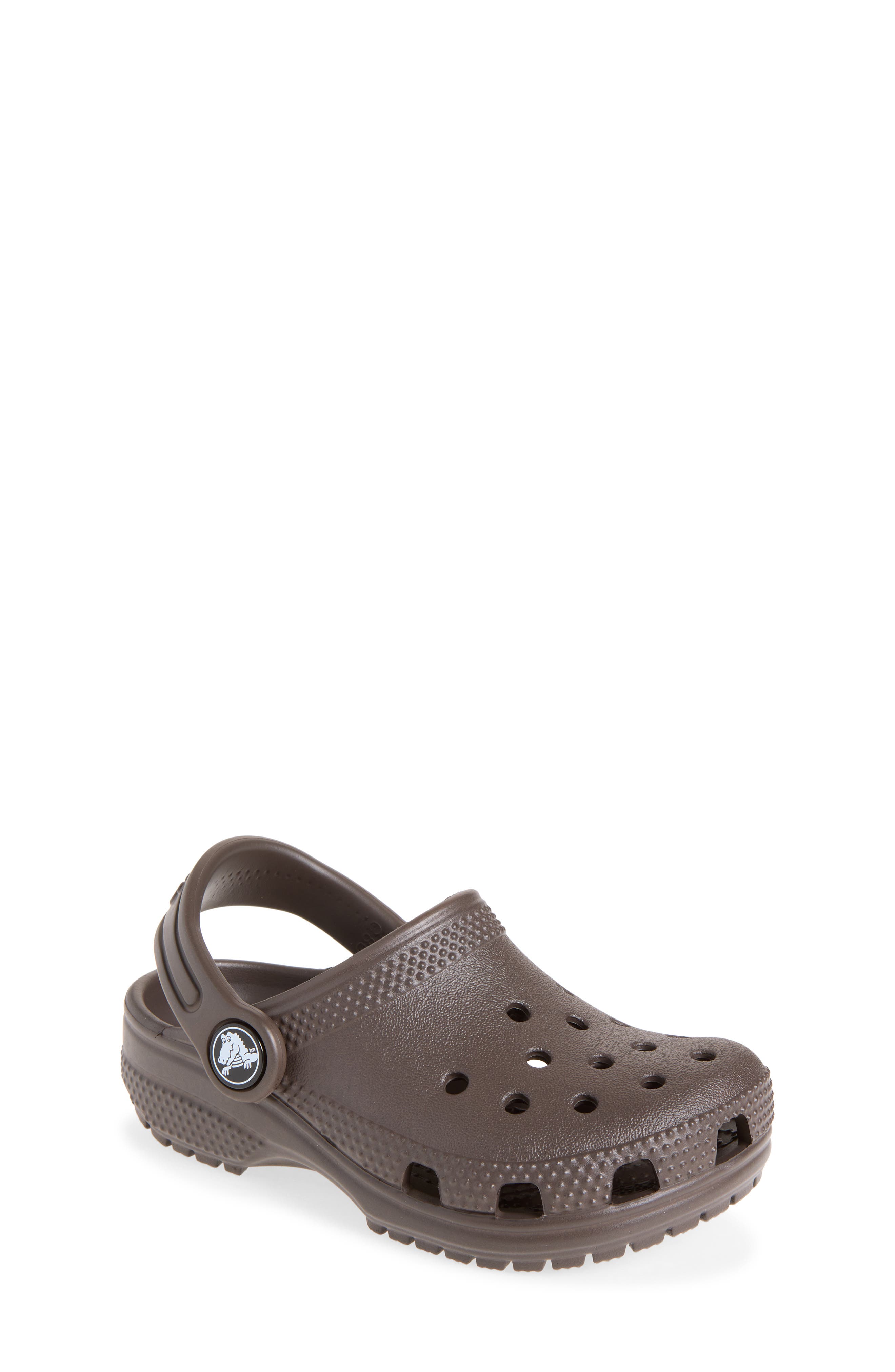 Kids' Classic Clog, Main, color, ESPRESSO