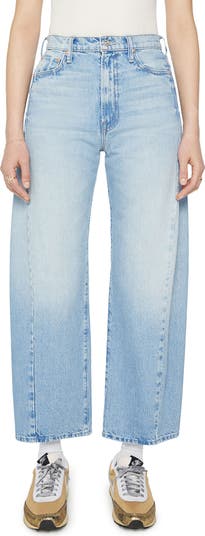 MOTHER The Half Pipe Sneak High Waist Wide Leg Jeans | Nordstrom