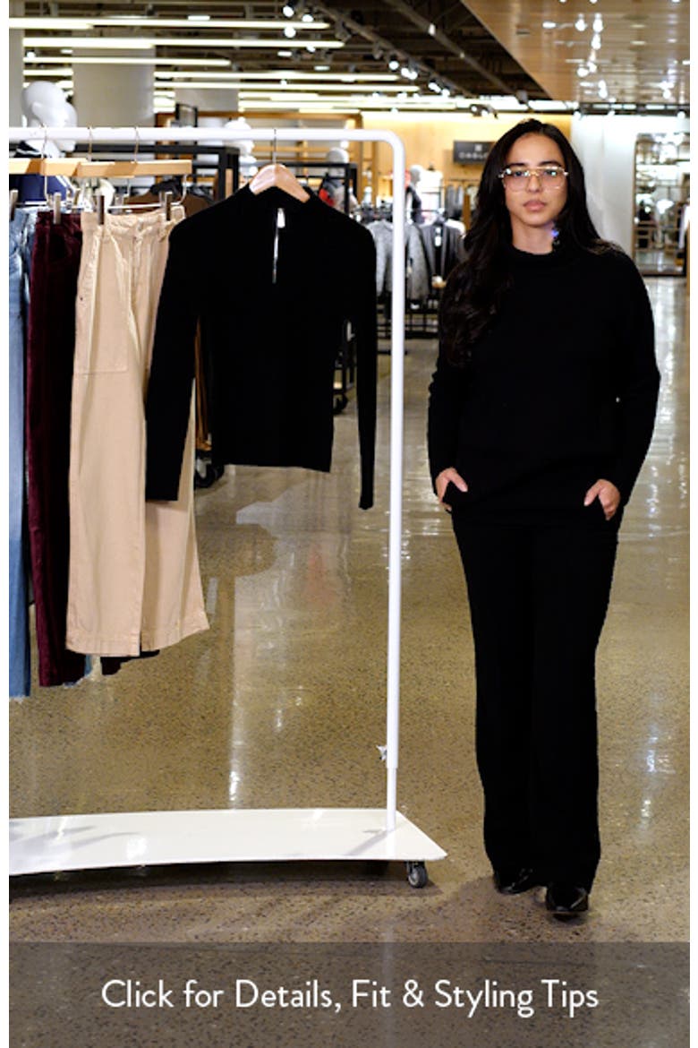 Rib Quarter Zip Sweater video