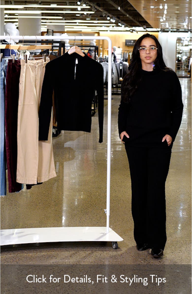 Rib Quarter Zip Sweater, sales video thumbnail