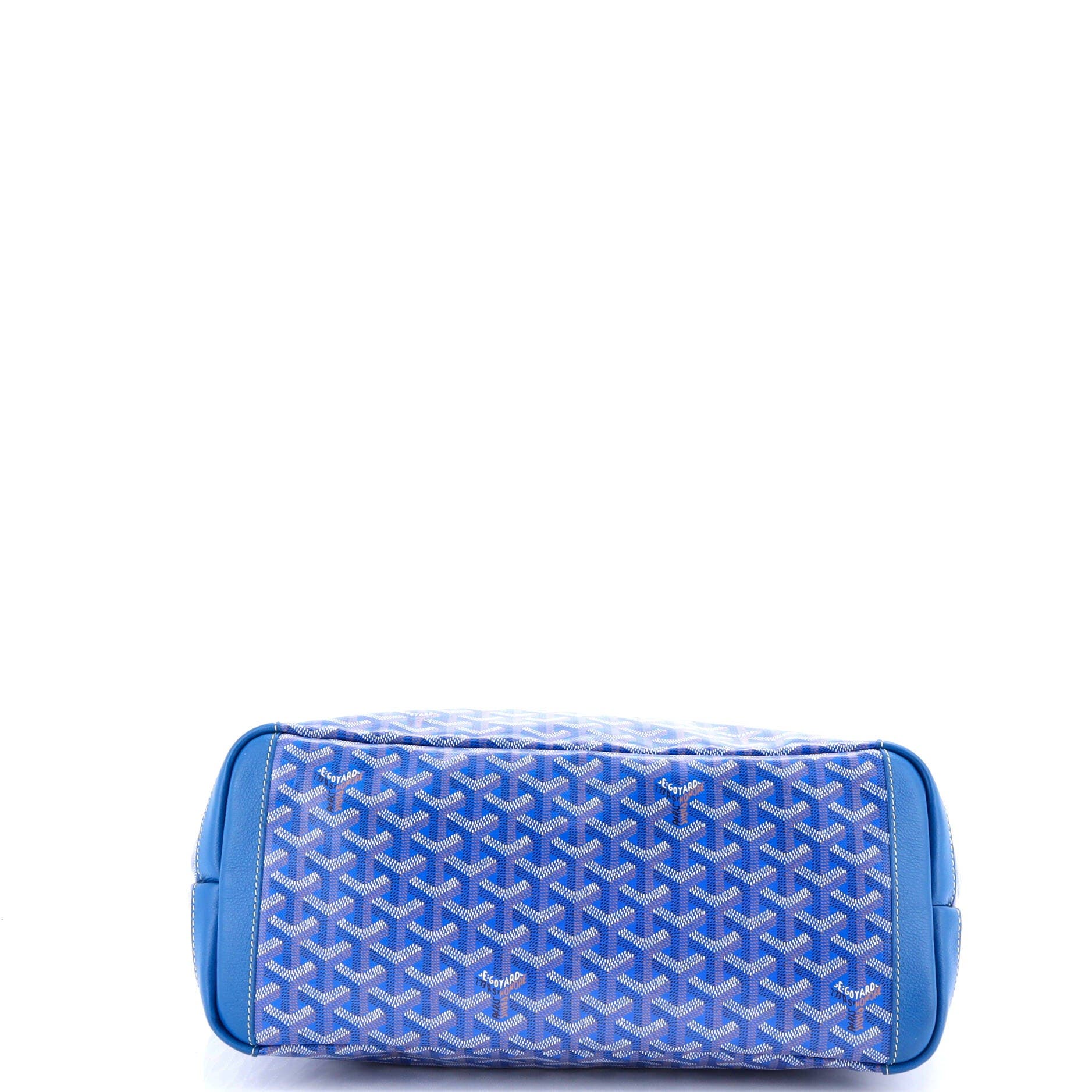 Pre-Owned Goyard Artois Tote Coated Canvas MM, Alternate, color, Blue