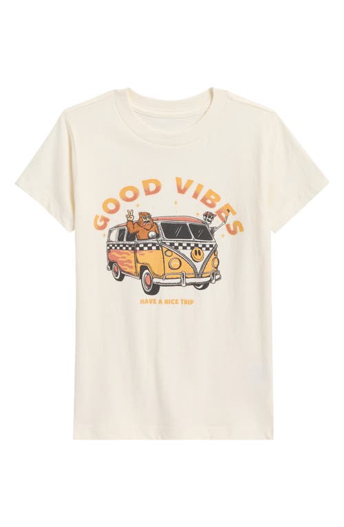 Tiny Whales Kids' Good Vibes Graphic T-shirt
