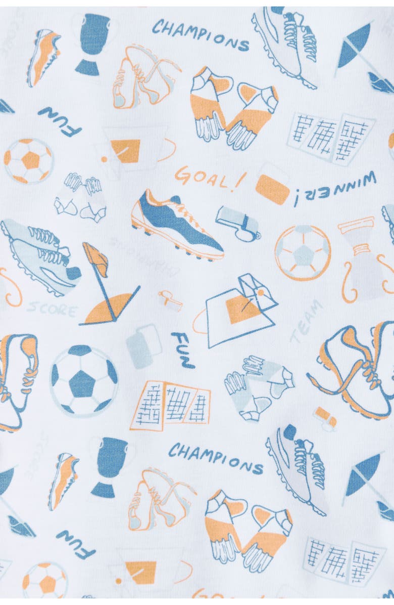 Babycottons Premium Peruvian Pima Cotton Inter Short Tee & Short Pajama Set for Toddler, Alternate, color, 