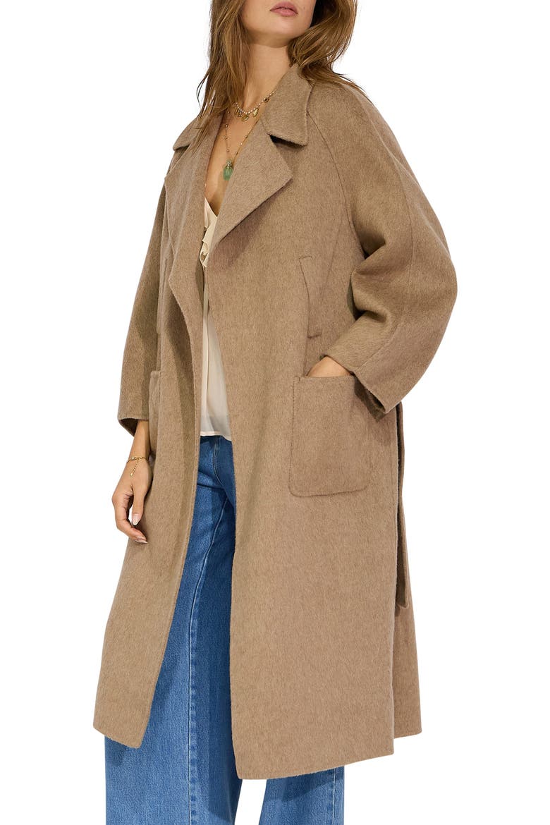 Big Girl Wool Blend Coat, Alternate, color, OAT