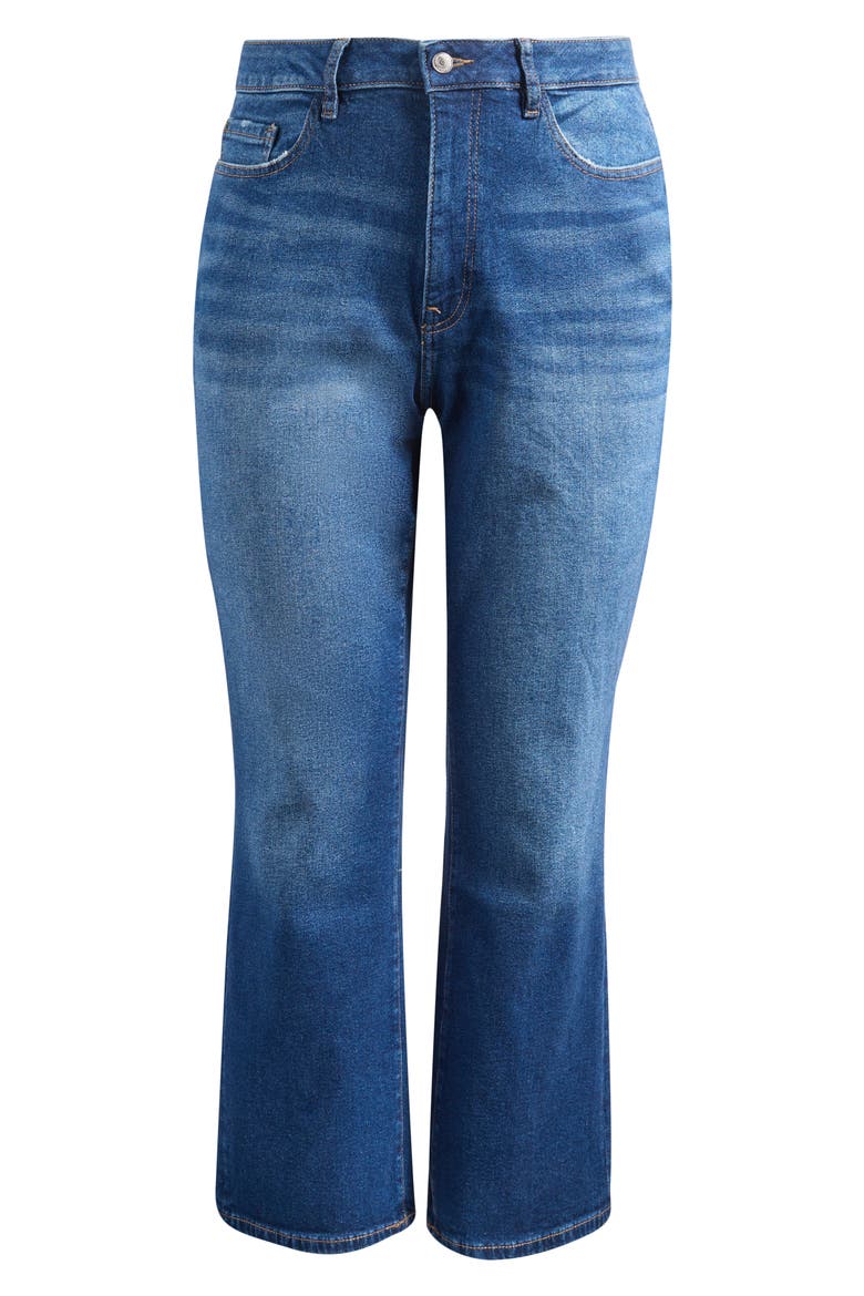 Ase Crop Straight Leg Jeans, Alternate, color, ROLLING RIVER