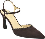 Nine West Dezo Faux Suede Pointed Toe Slingback Pump