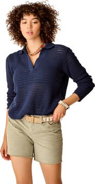 Carve Designs Morgan Polo Sweater