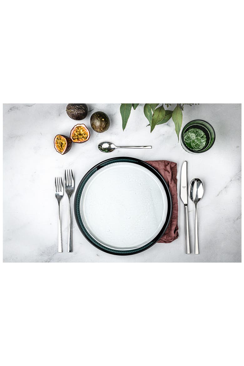 5-Piece Place Setting, Alternate, color, STAINLESS SHINY
