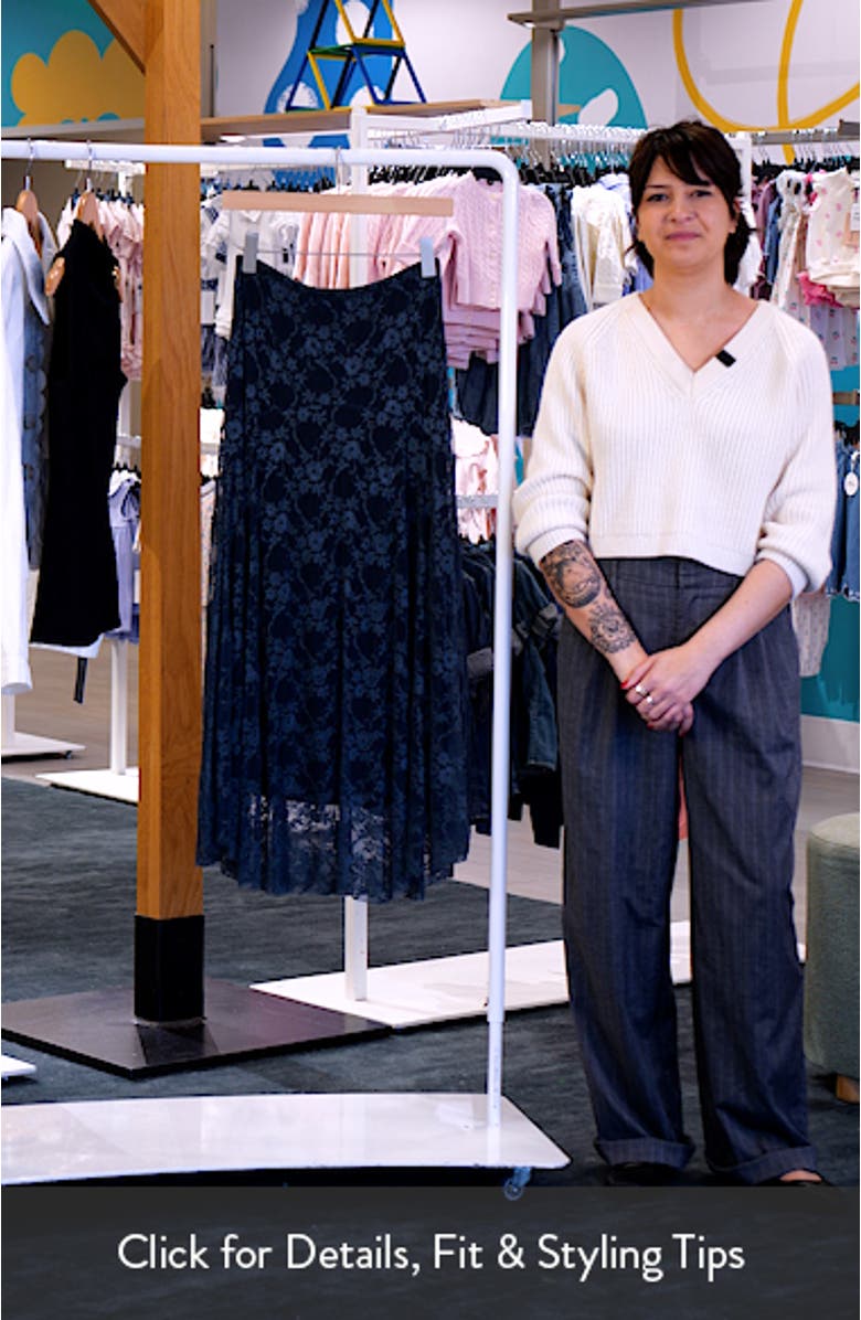 Lace Maxi Skirt, sales video thumbnail