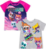 Disney Super Kitties 2-Pack Short Sleeve T-Shirts