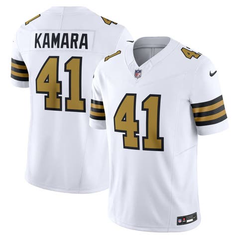 Men's Nike Alvin Kamara White New Orleans Saints Alternate Vapor F.U.S.E. Limited Jersey