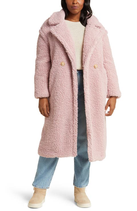 Gertrude Double Breasted Teddy Coat (Regular & Plus)