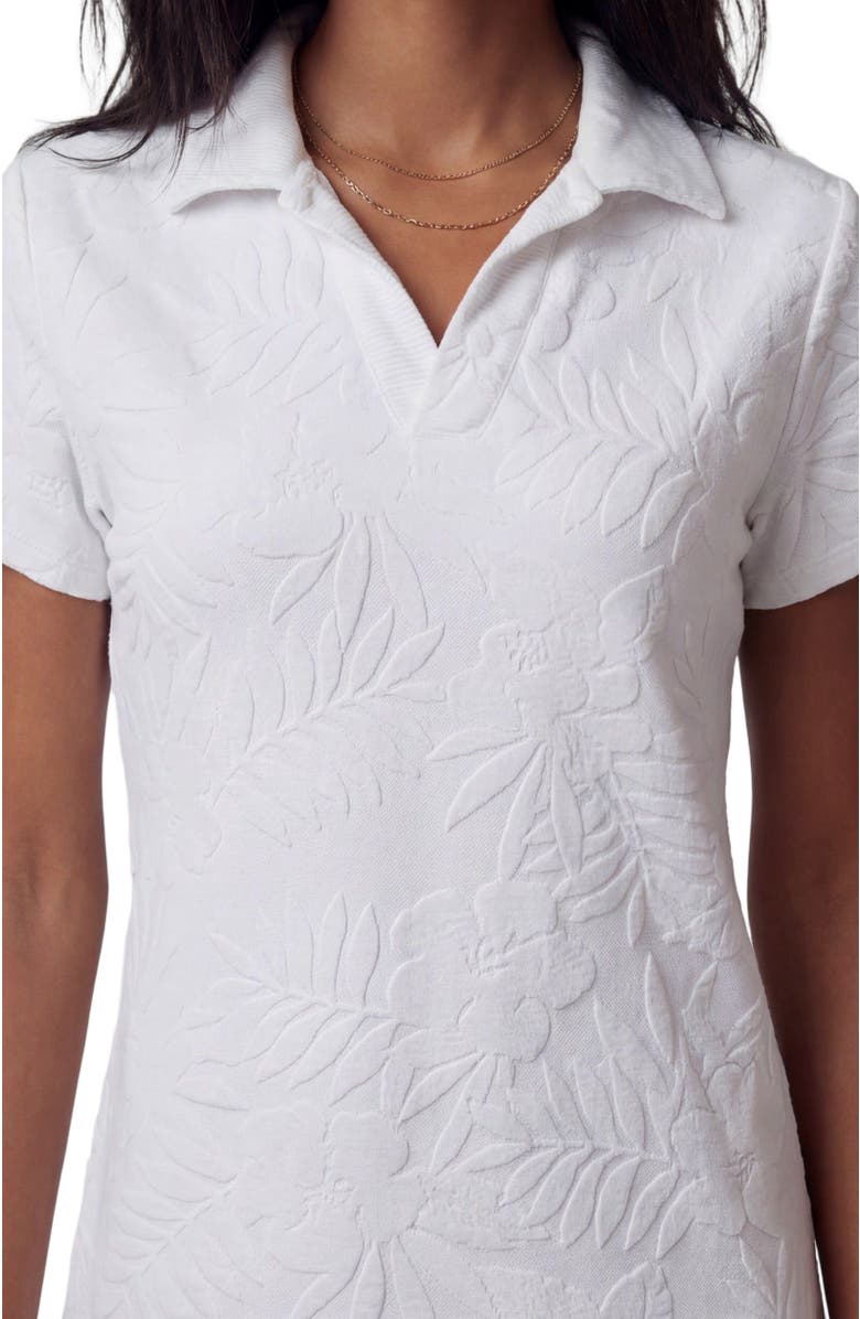 Lords of Harlech Womens Terry Toweling Dress, Alternate, color, White