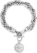 COACH Heritage Charm Twist Link Bracelet